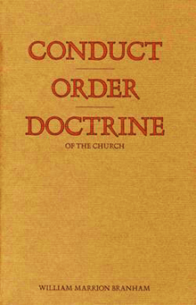 Conduct, Order, and Doctrine of the Church 2